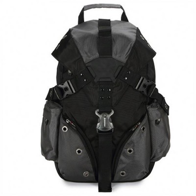 Unisex Buckle Closure Antitheft Sports Backpack Travelling Rucksack With Laptop Compartment